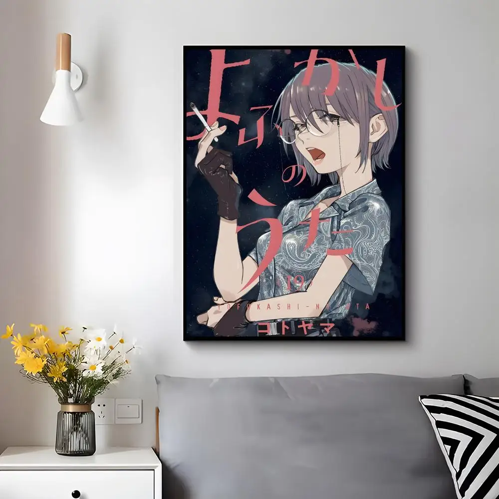 Romantic Anime Call of the Night Poster Trendy Aesthetic Wall Decor for Dorm & Bedroom