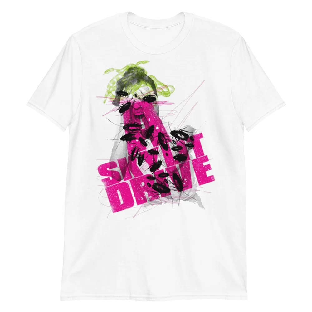 

a Skylit Drive Roach Girl Emo Post-Hardcore Band T-Shirt