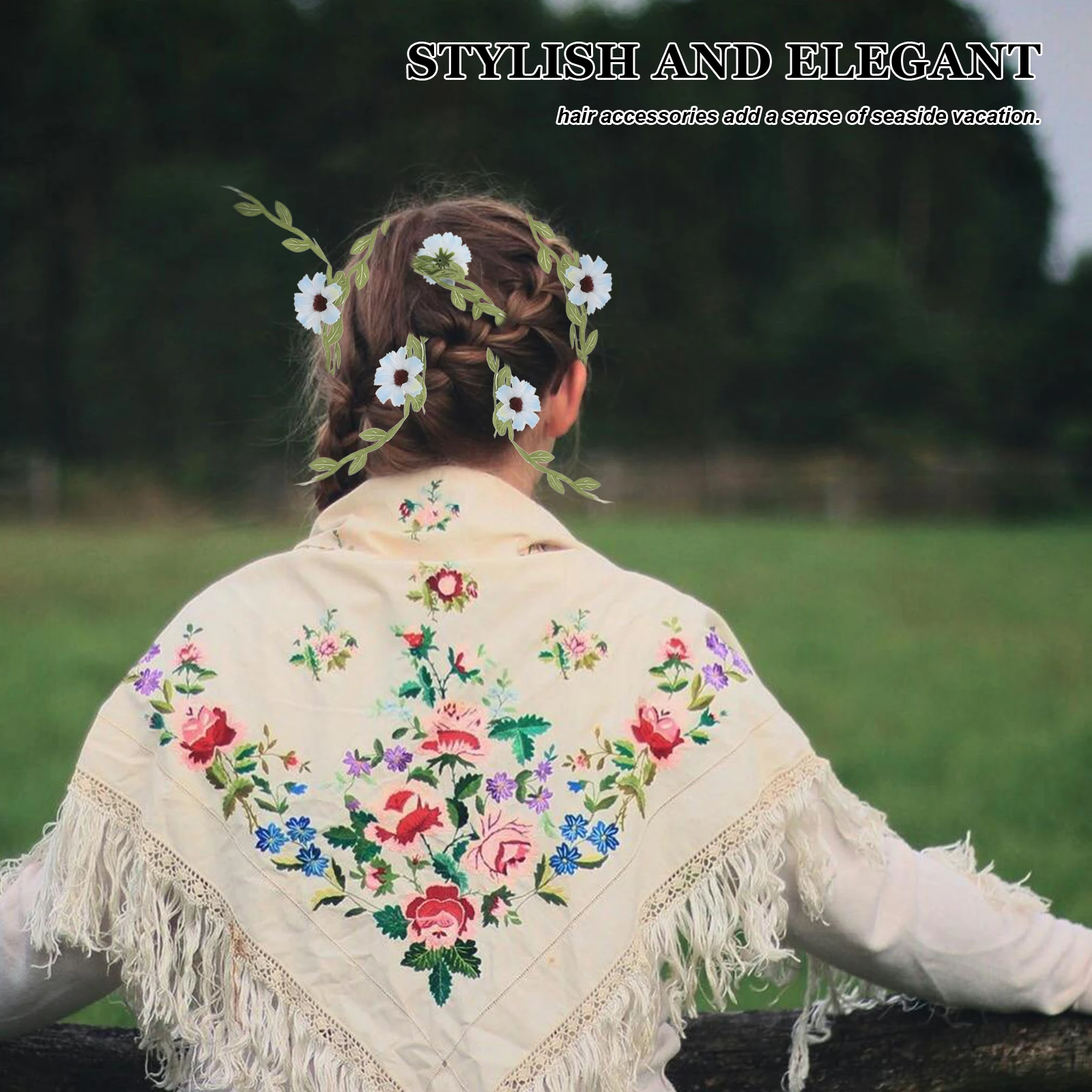 

Elegant Vine Headband Hair Vine Wedding Bridal Accessories Rhinestone Flower Wreath Party Prom Tea Event Women'S Festival