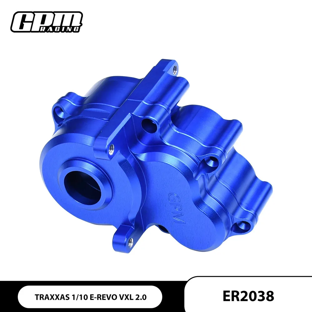 GPM 7075 Alloy Center Gearbox Bulkhead For TRAXXAS 1/10 E-Revo VXL 2.0