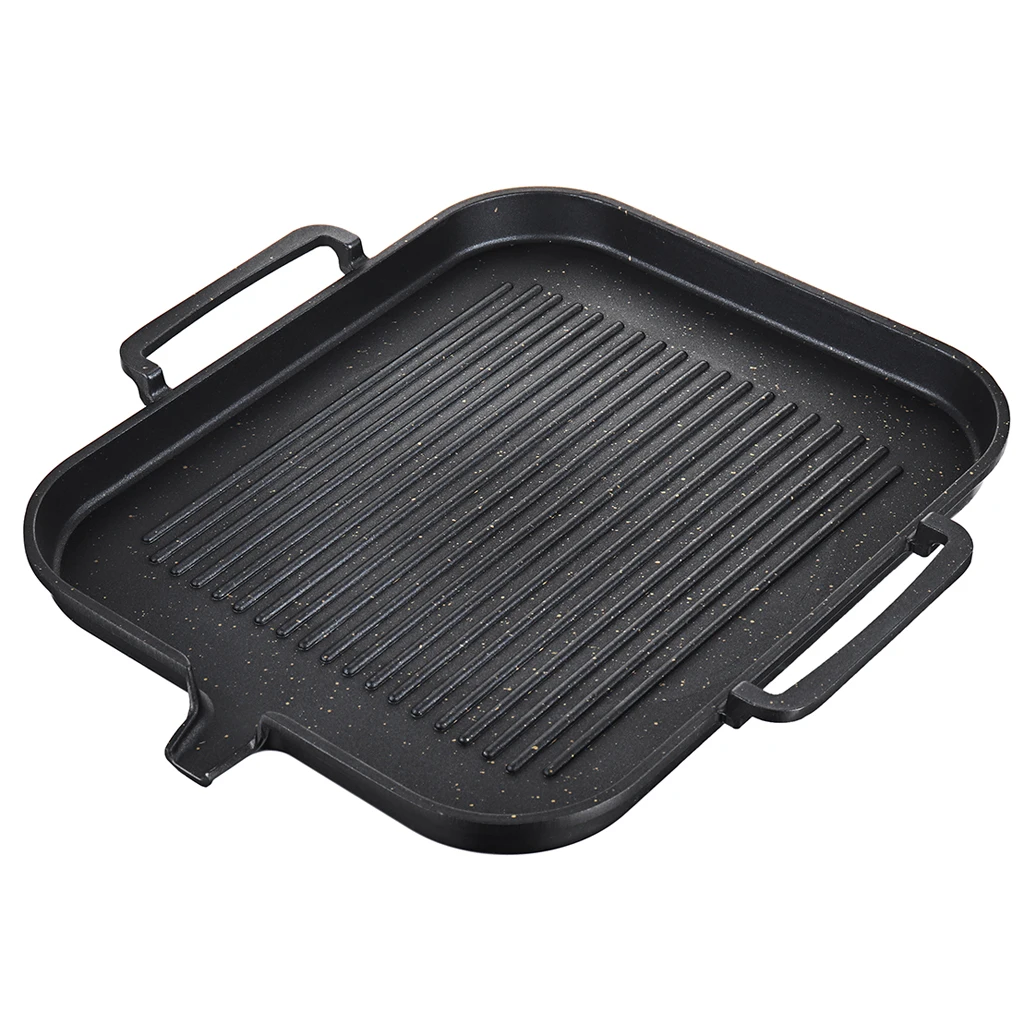 

Кухонная сковорода-гриль для приготовления пищи, гриль из алюминиевого сплава на сковороде для барбекю