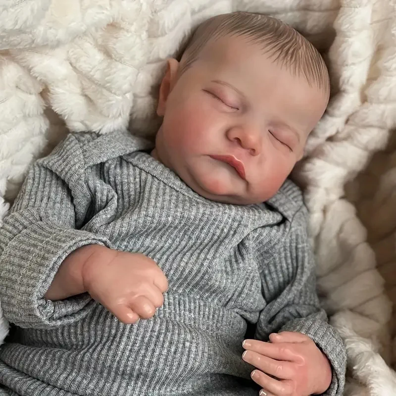 Muñeca Reborn Realista – Muñeca Bebé Realista Bañable de 50 cm