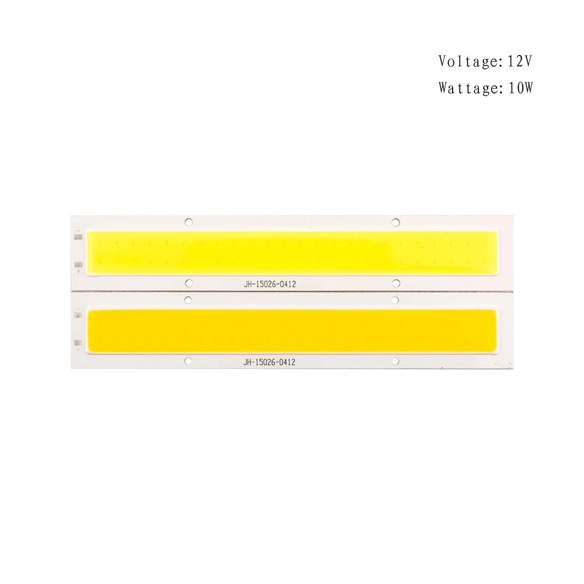 6V 12V COB LED120 × 20mm Chip 10W Square Ultra Bright LED Matrix 12V Module Chip Car, Working, Indoor Ambient Light DIY Design