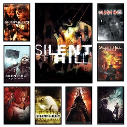 Terror Silent Hill Video Games Movie Thriller Posters and Prints Canvas Printing Wall Art Picture for Living Room Playroom Decor