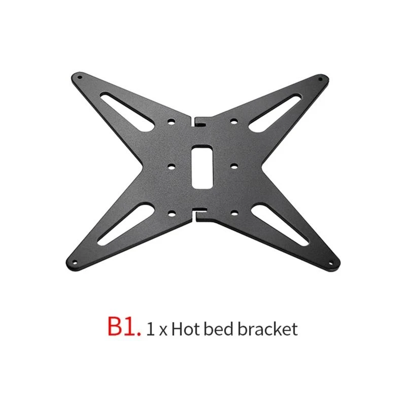 Printer Hot Bed Stand Hotbed Supporter YAxis Carriage Heating Platform,for Ender 3 Cr-10 YAxis Stand Assemble DIY Aluminum