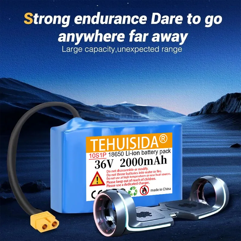 

Оригинальные аккумуляторные блоки 36В 3000мАч 10S1P, перезаряжаемые литий-ионные батареи для электросамокатов, гироскутеров и моноколес