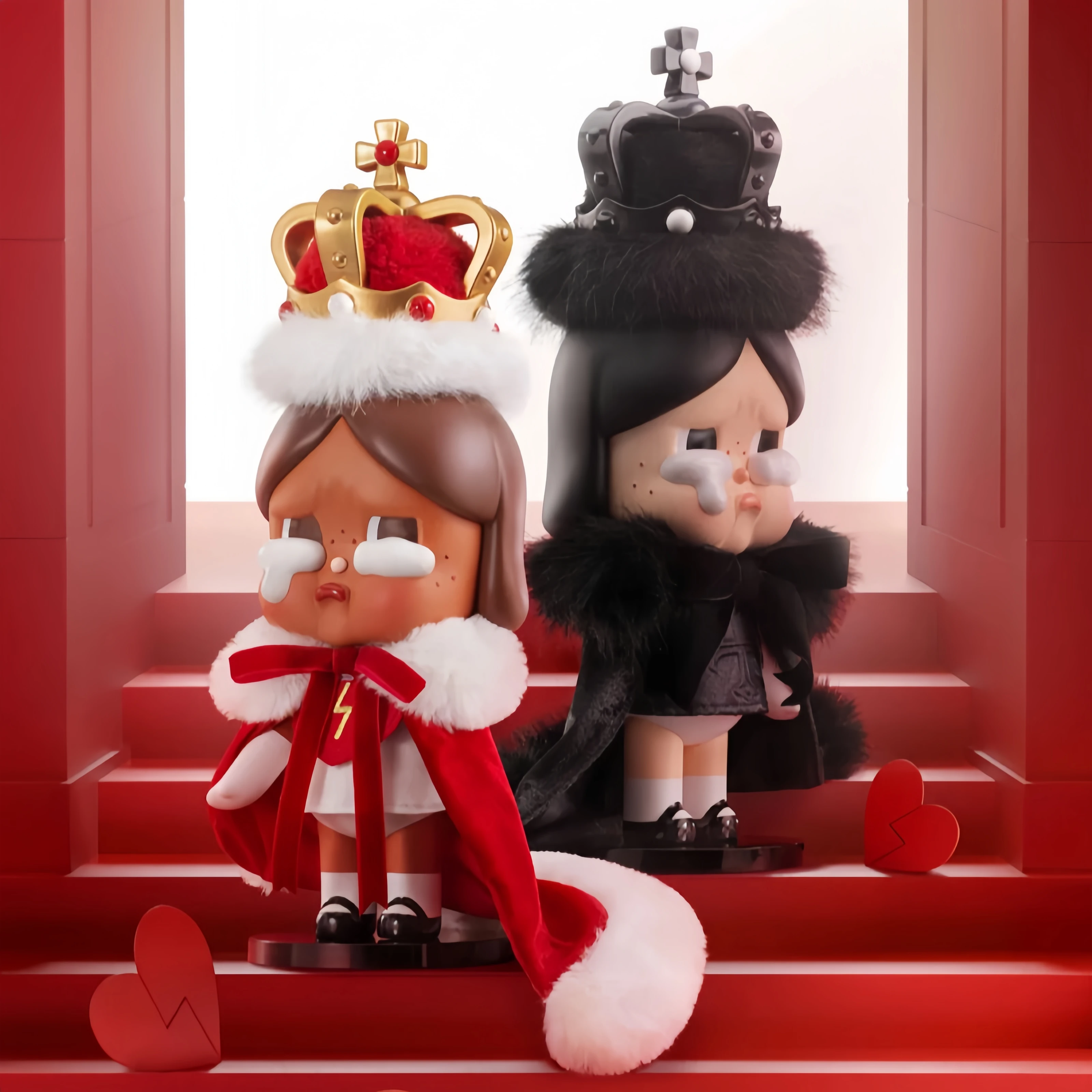 Genuine Limited Edition Mega Crybaby400% The Queen Of Droken Heart Series Mystery Box Cute Home Decor Model Fans Collection Gift