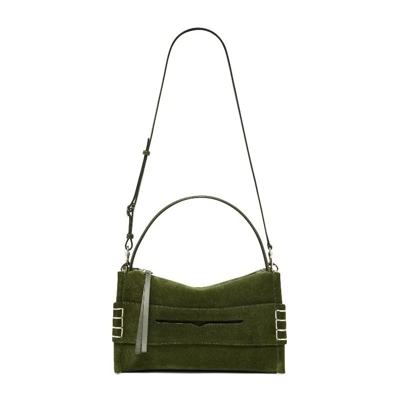 حقيبة كتف لوفر للنساء 2025 الاتجاه جودة عالية فو الجلد المدبوغ الزيتون الأخضر حقيبة يد موضة جديدة فاخرة العلامة التجارية مصمم حقيبة كروسبودي #6