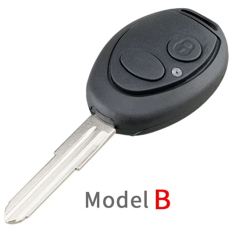 2 Buttons Remote Car Key Shell Replacement fit for MG BMW-Mini Cooper R53 R50 S Land Rover 75 Z3 Z4 X3 X5 e46 e39 e36 e34