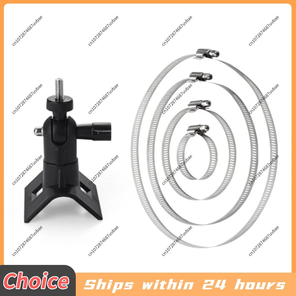 Camera Mount Pipe Mounting Bracket 360° Rotation Camera Mount Pole Mount for Ring Stick Up Cam/Spotlight Cam/EufyCam 2C