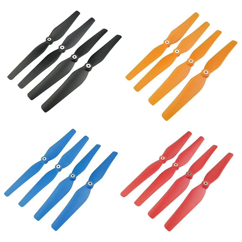Kit de hélices plegables, aspas giratorias de plástico para reemplazo de cuadricóptero Syma X8C X8W RC