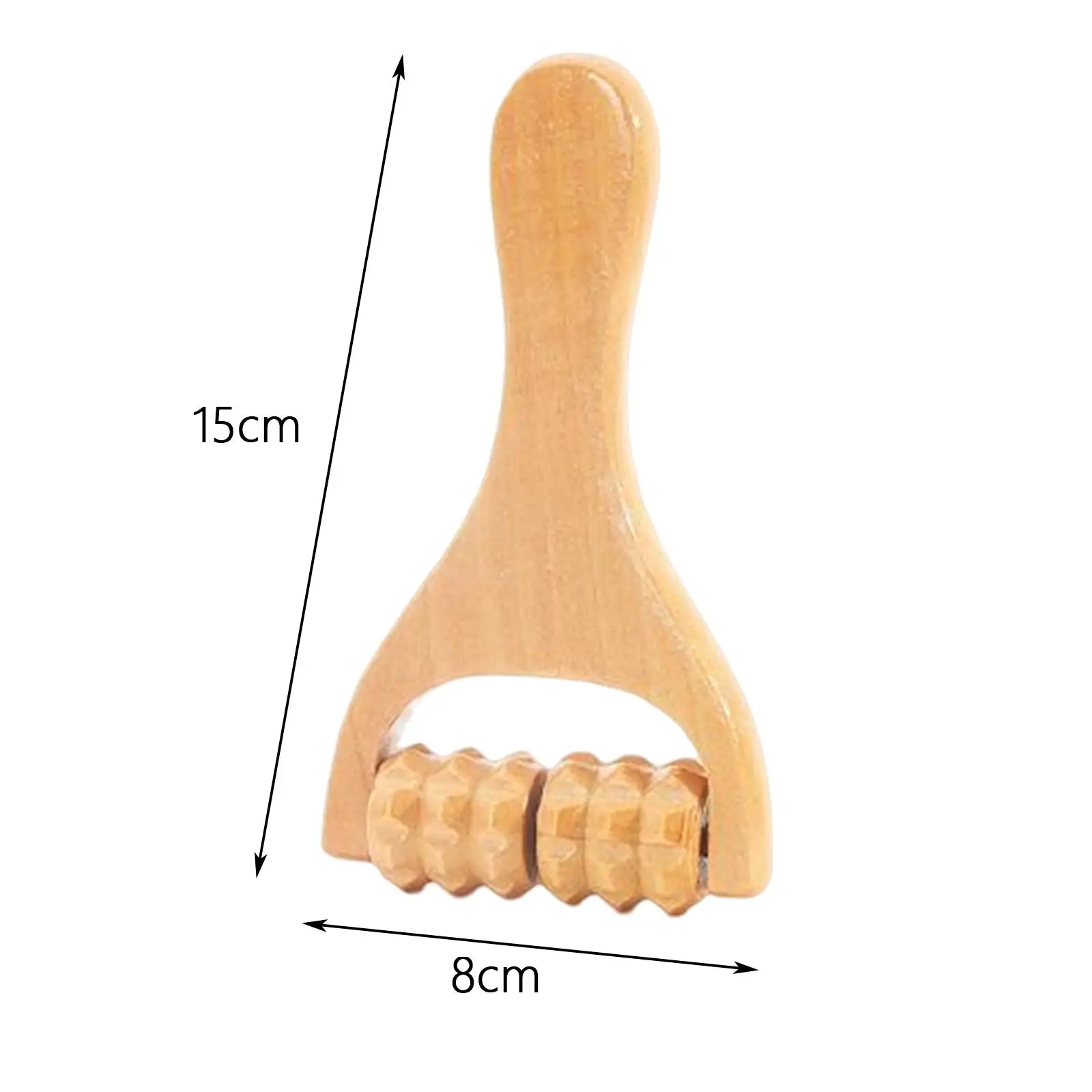 Manual Hand Roller Massager Professional Wooden Body Massager Tool for Leg Thigh