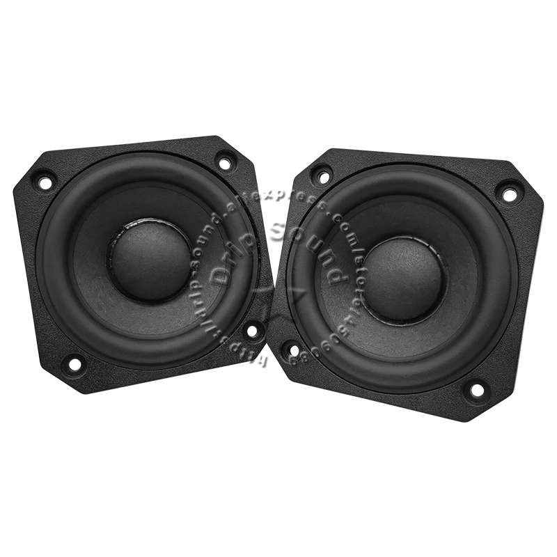 Neodímio Magnet Speaker com borracha Surround Edge, Driver Full Range, Áudio Stereo Alto-falante, 78mm, 3,07 pol, 3 pol, 4 Ohm, 8Ohm, 20W