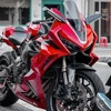 ホンダCBR 650R用ファイアブレードウィング,ボディサイドカバー,空力フェアリング,ウィングレット,フレームカウル,# cbr650r,2019, 2021, 2022, 2023 2