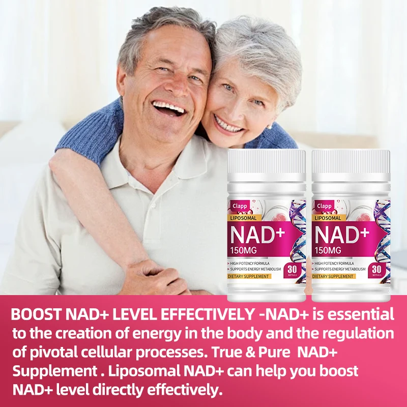 Anti-Veroudering Nad + Supplement, Natuurlijke Energie, Levensduur En Cellulaire Gezondheid