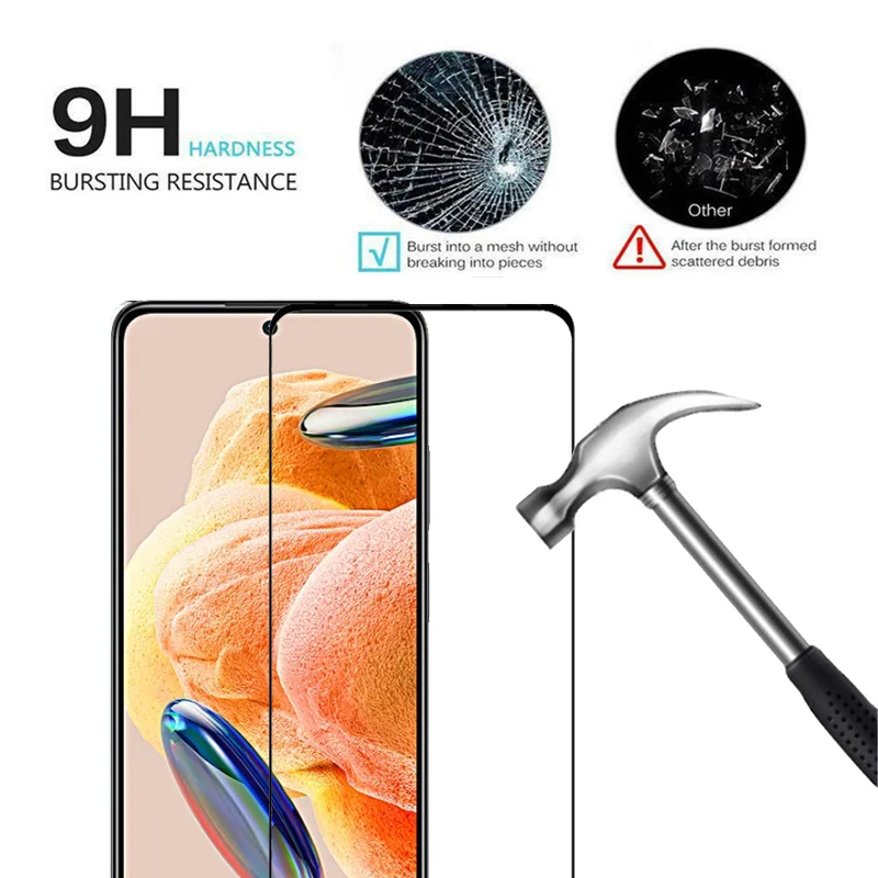 Tempered Glass For redmi note 12 pro Screen Protector For xiaomi redmi note12pro 5g lamina glass redmi note12 pro tempered glass