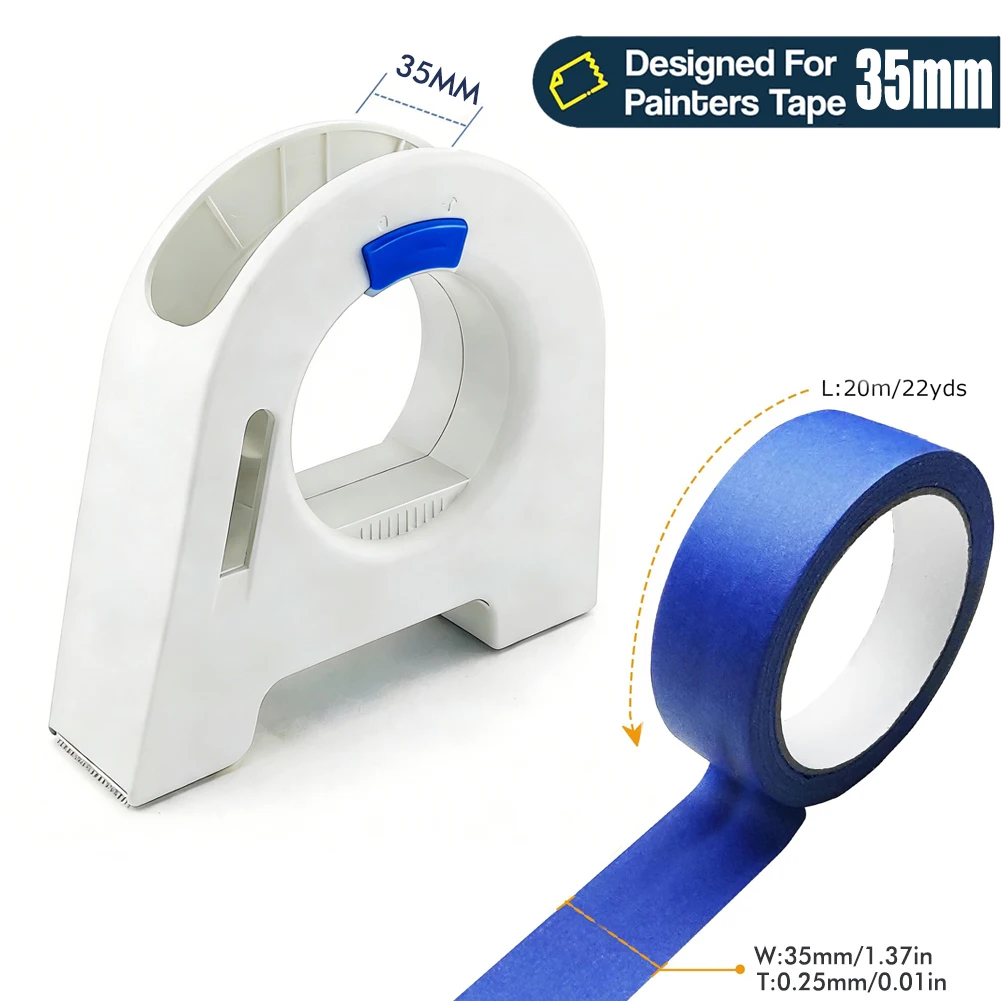 Schilders Tape Applicator Windows Deurkozijn Trim Afplaktape Dispenser voor Bouwplaats Voegafdichting Huisrenovatie Gereedschap