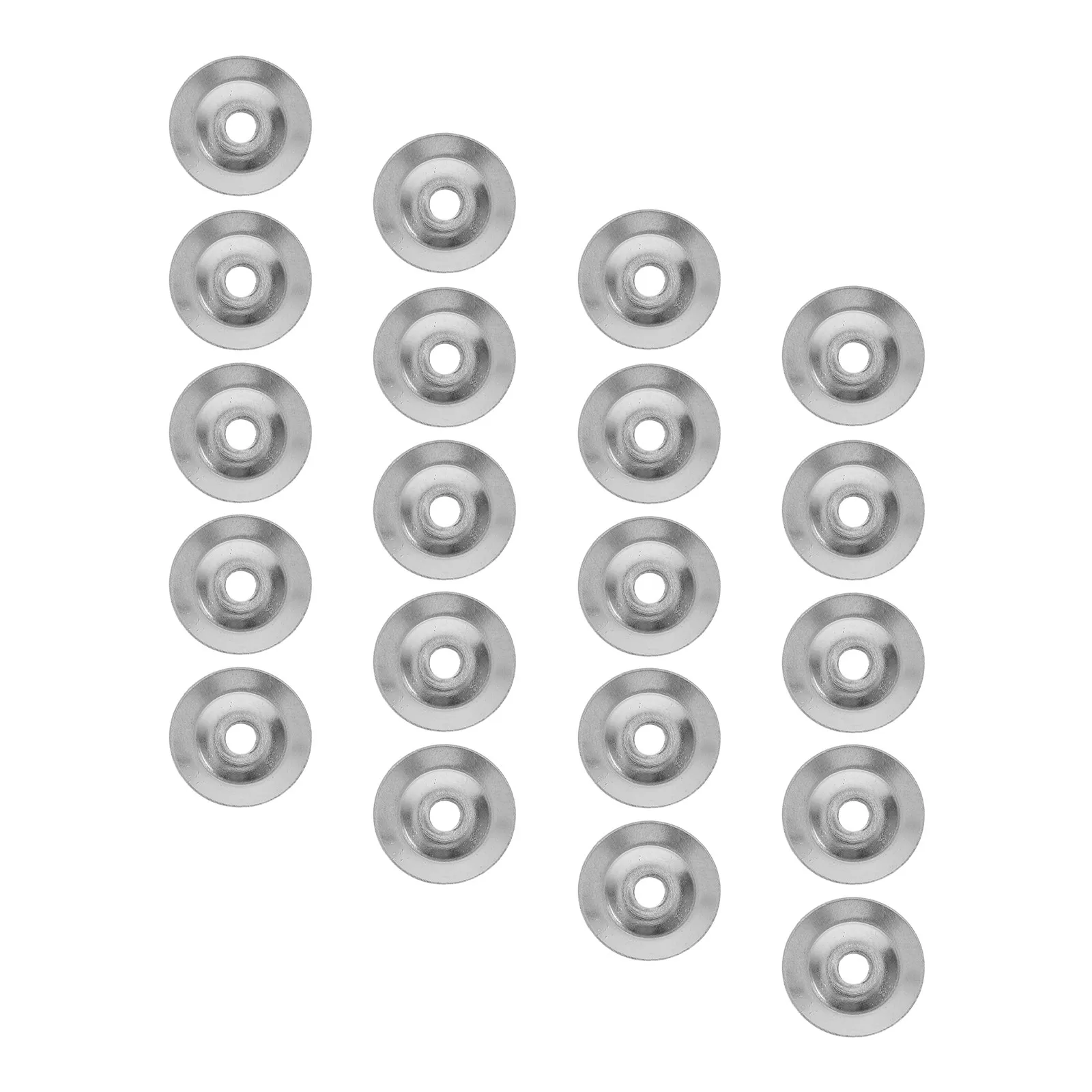 20Pcs Flute Parts Accessories Stainless Steel Metal Sheet Screw Washer Flute Care Tools Music Studio Instrument Maintenance DIY