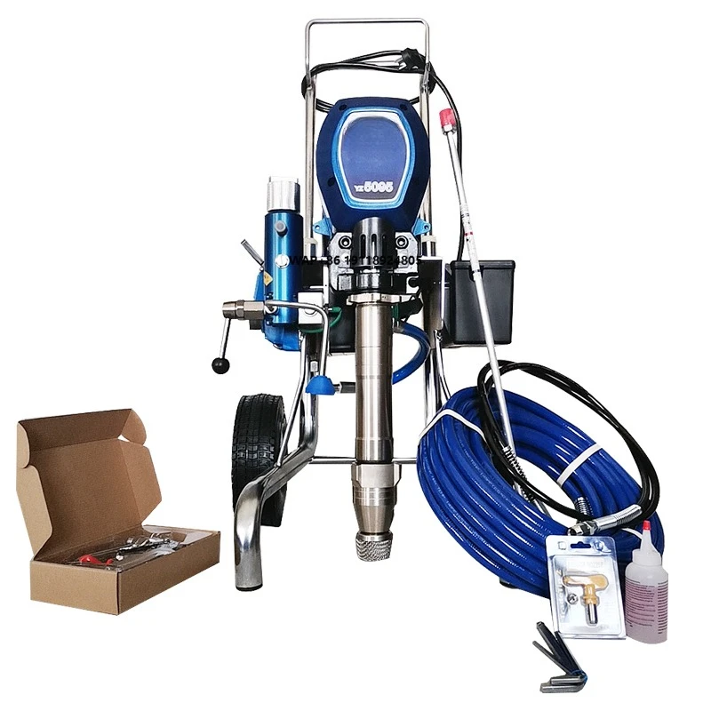 High Pressure Power Color Epoxy Latex Paint Airless Sprayer Machine