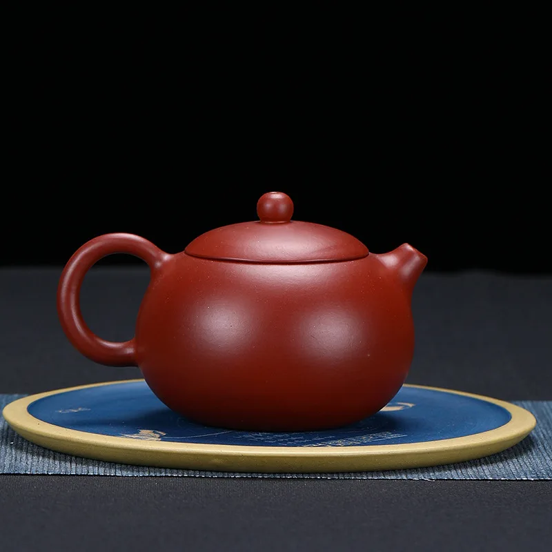 360ml Boutique Dahongpao Purple Clay Teapot Handmade Ball Hole Filter Beauty Tea Pot High Quality Yixing Zisha Tea xishi