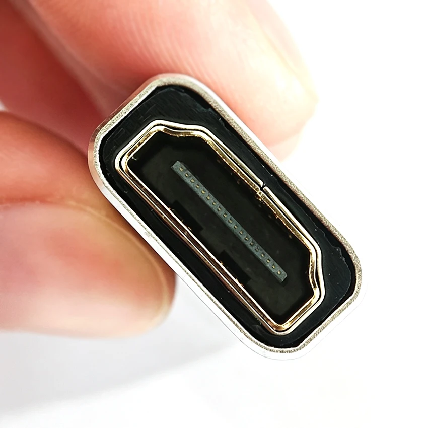 8K HDMI2.1 Adapter HDMI‑A Female To Micro D‑Male / Mini‑HDMI C‑Male 8K60Hz For Camera Laptop Converter
