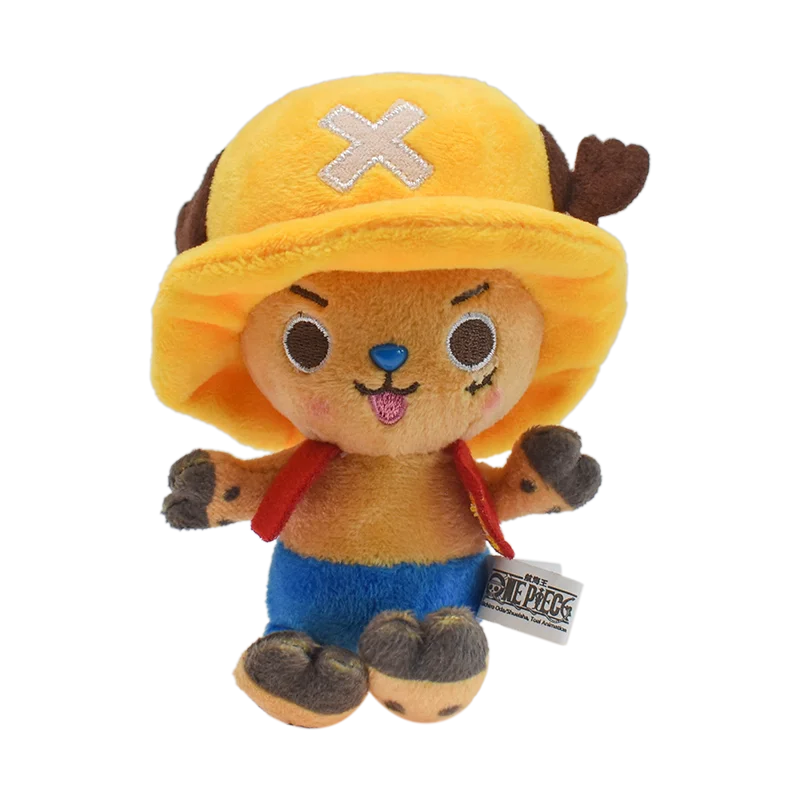 Figura de Anime de una pieza, muñeco de peluche de Tony Chopper Luffy Karoo, juguete de decoración de habitación para niños, regalos de vacaciones, 25CM