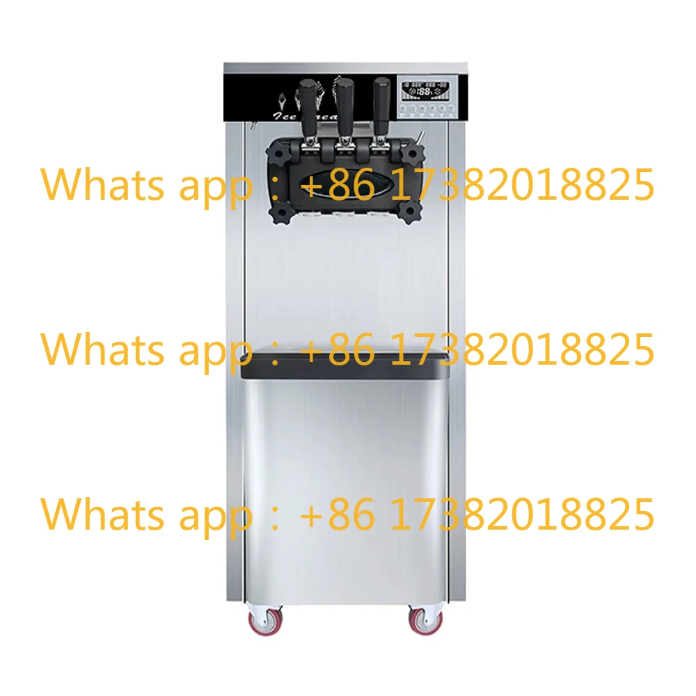 T-ICM18L-2 Summer Commercial Professional Floor Standing   Soft Ice Cream Machine