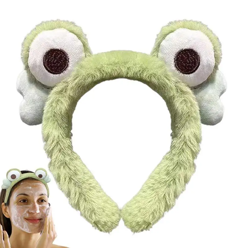 Frosch Haargummis Für Frauen Weihnachten Haarband Mit Frosch Augen Weihnachten Frauen Scrunchies Haarband Cosplay Haar Krawatte