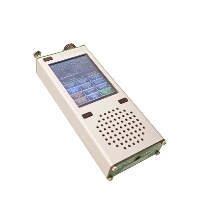 ATS200 항공 밴드 에어밴드 라디오 리시버 FM SI4732 + ESP32 + 블루투스 + 2.4 인치 터치 디스플레이, SSB FM, AM, LSB, US…
