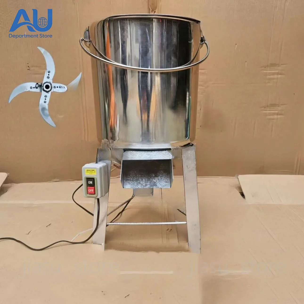 220V Vegetable Shredder For Chickens Electric Vegetable Chopping Machine Cutter Livestock Grass Shredder