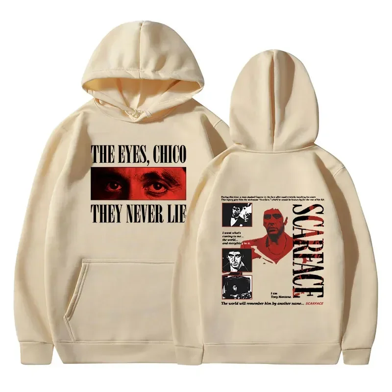 ملابس رياضية للرجال للخريف والشتاء، سترة سكارفيس لفيلم العصابات الكلاسيكي، ملابس شارع هيب هوب توني مونتانا آل باتشينو الخارجية #6