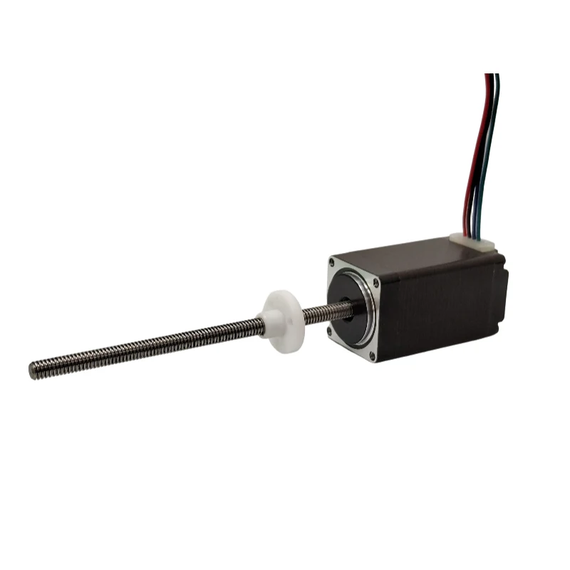 

Прямая продажа с фабрики, линейный винтовой двигатель 12 Нм, шаговый двигатель 1,8 градуса, линейный привод для игровых автоматов