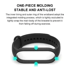 Watch Strap For Xiaomi Mi Band 7 6 5 4 3 Wristband Silicone Bracelet Wrist Straps MiBand 3/4 band5 band6 Smartwatch Accessories