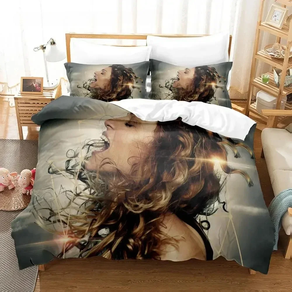 Singer Madonna Bedding Set Single Twin Full Queen King Size Bed Set Adult Boys Bedroom Duvet cover Sets 3D Print