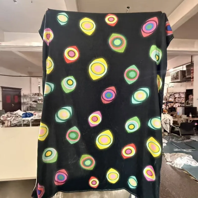 100x150cm Flannel Blanket Soft Throw Blanket Portable Nap Air Conditioning Blanket Student Dorm Sofa Bed Travel Cover Gift