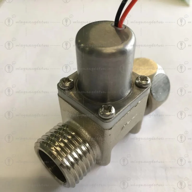 G3/4 Union Brass Irrigation Valve, Internal and External Thread Pulse Water Solenoid Valve, DC3.6V Water-saving Irrigation