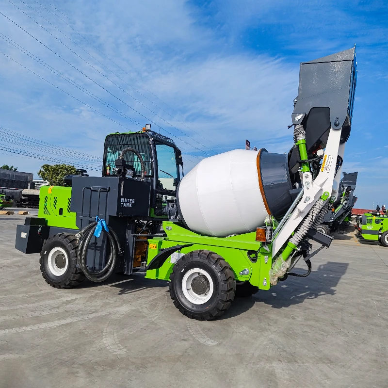 1.8 2 5m³ Self Loading Automatic Cement Concrete Mixer Truck Batch Hormigonera