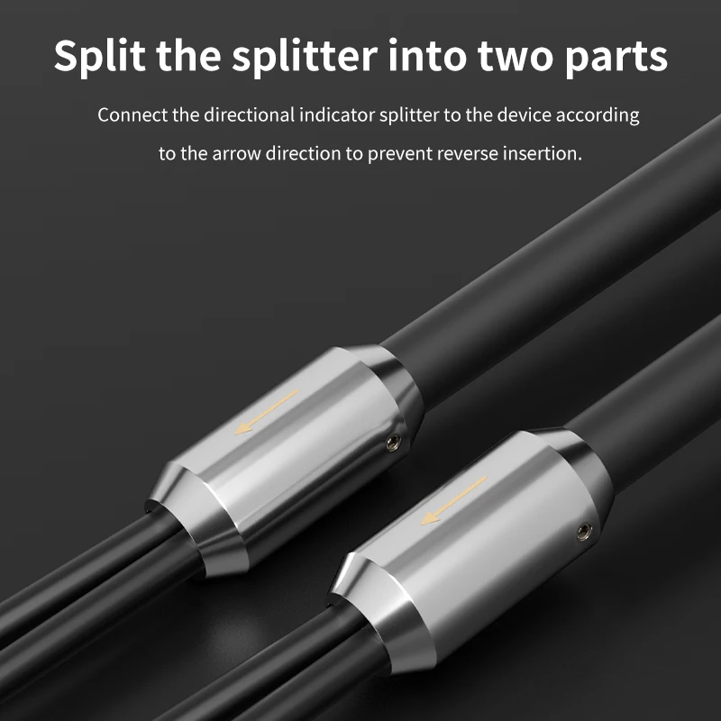 4pcs aluminum alloy rhodium plated splitter HiFi speaker cable splitter Y-type splitter - Image 5