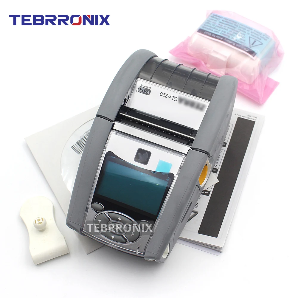 QH2-AUNA0M00-00 Mobile Printer for Zebra QLN220 Thermal Barcode Label Printer Bluet-ooth Wi-Fi