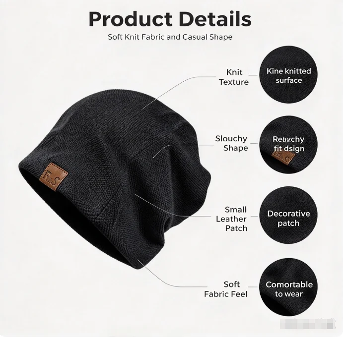HTMCK Fashion Skullies Beanies Men Summer Spring Breathable Hats For Women Solid Color Soft Casual Sport Beanie Unisex Hat