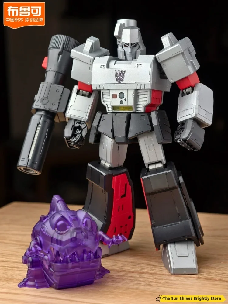 جديد Blokees Transformers Action Edition Soundwave الإضاءة السبر تجميعها عمل أرقام نموذج متحرك لعبة هدية الصبي