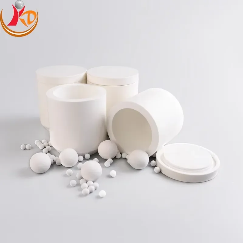 i 99% High Alumina Ceramic Refractory Cutting Grinding Jar for Fritsch P6 Planetary Ball Mill Lab Milling Bowl