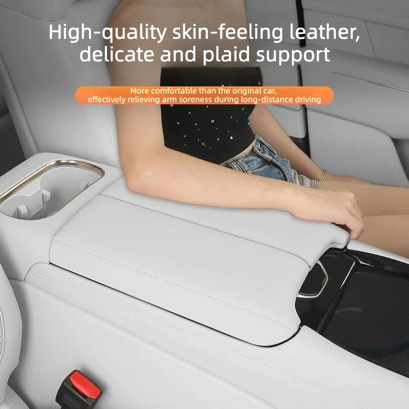 For Lynk&Co 900 2025 2026 Central Control Armrest Box Protective Case Pad Car Interior Storage Cover Modified Accessory