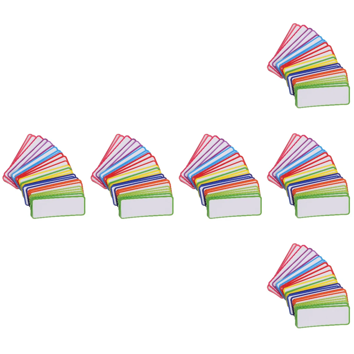 

6pcs 6 PCS Labels Stickers Colored Name Tags Magnetic Nameplate Whiteboard Magnets Sign