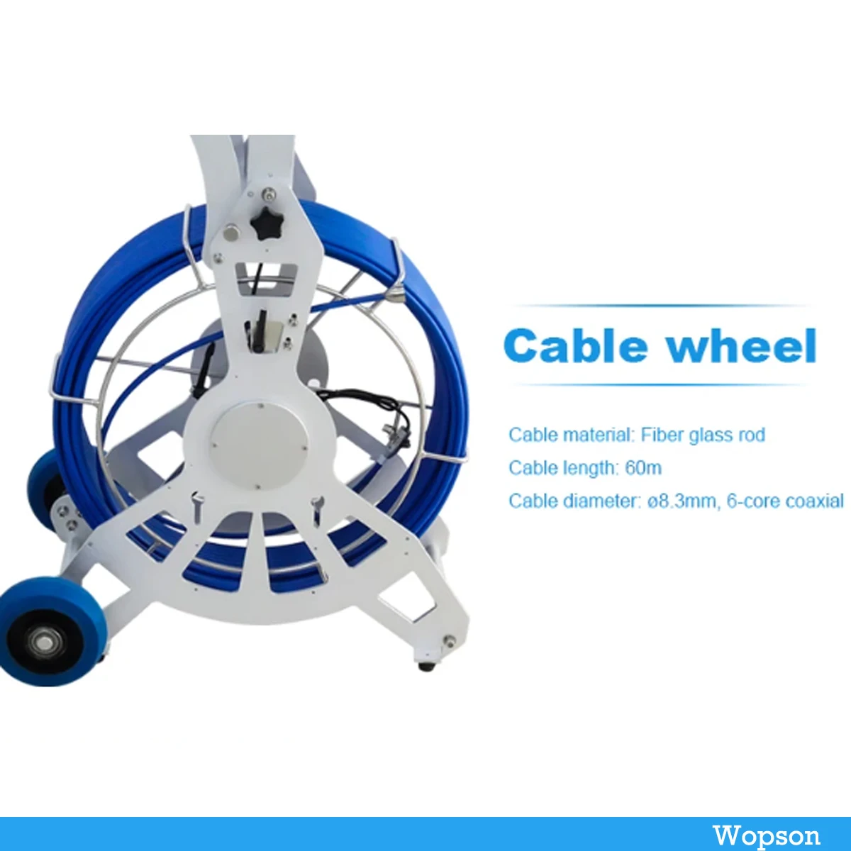 Caméra Statique FHD 1920x1080 pour Inspection d'Égouts, Objectif de Touriste