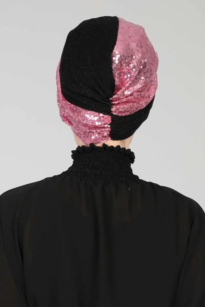 Hijab Knochen pailletten pulver