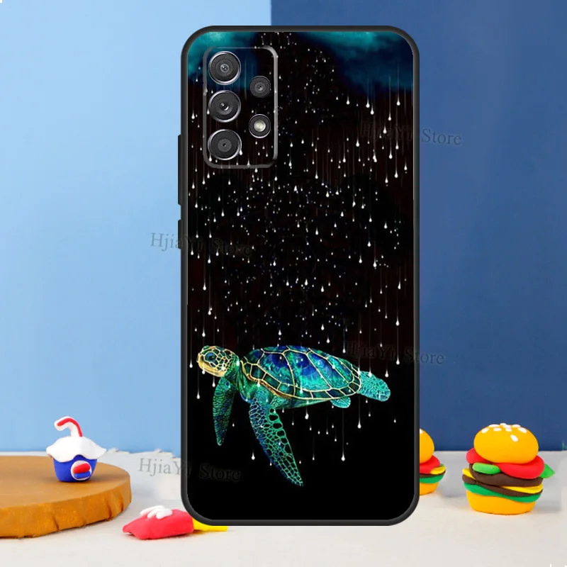 Sea Turtle Case For Samsung A54 A34 A14 A13 A23 A33 A53 A73 A51 A71 A72 A12 A22 A32 A42 A52 Back Cover image 5