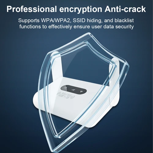 Imagen 2 del producto Enrutador OPTFOCUS 4G WIFI6 LTE, módem WIFI de 300Mbps, enrutador de tarjeta Sim, 1 puerto LAN RJ45, punto de acceso inalámbrico, enrutador Sim CPE con 2 antenas