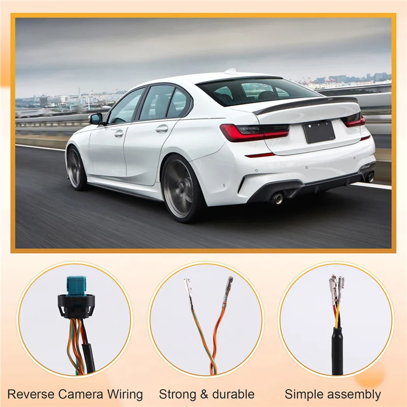 Classy-Car Retrofit Reverse Camera Cable Wiring For BMW G20 G21 F40 G14 G29 G30 G05 G32 G11 ICAM2