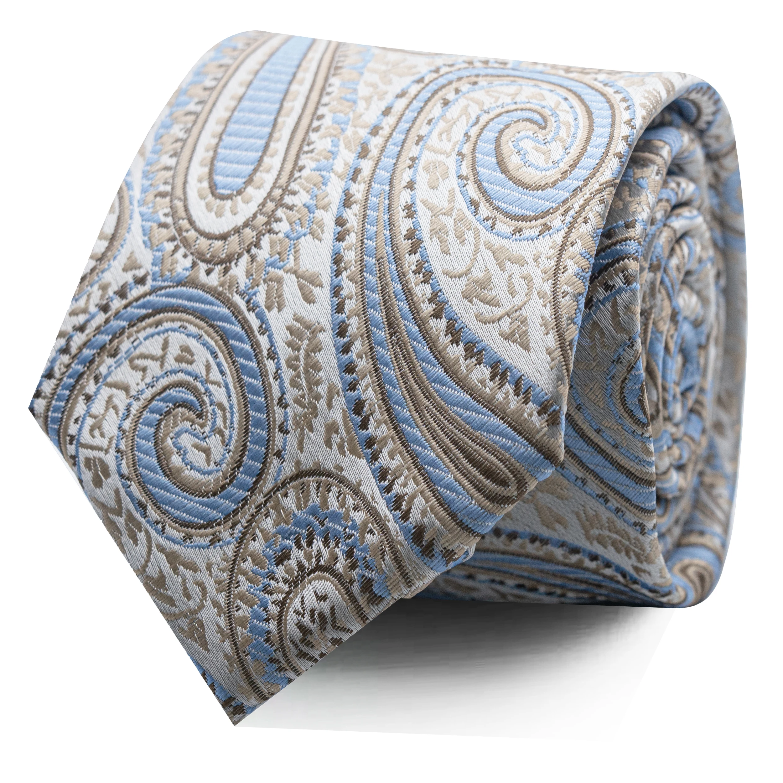 Men's Luxury Tie with Exclusive Design Pattern, Wedding Groomsman Accessory, Formal Suit Printed Tie, Casual and Versatile